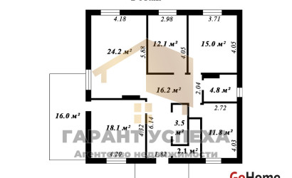 Купить дом, Брест, ул. Учительская, д. , 15 соток. Фото 19