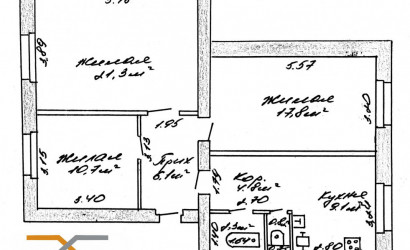 Купить 3-комнатную квартиру, Пекалин, Красный пер., 65/А. Фото 18