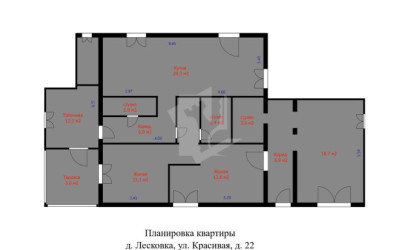 Купить 3-комнатную квартиру, Лесковка, Красивая ул., 22. Фото 17