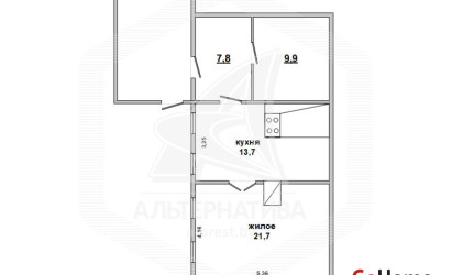 Купить дом, Дворцы, Речицкий с/с, 25 соток. Фото 29