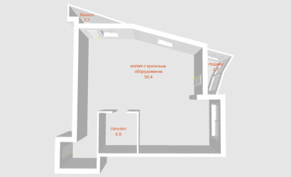 Купить 3-комнатную квартиру, Минск, Брилевская ул., 37 (Октябрьский район). Фото 2