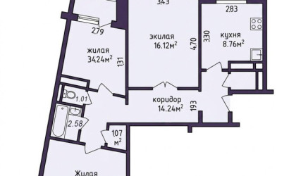 Купить 3-комнатную квартиру, Минск, Горовца ул., 20/1(Ленинский район). Фото 1