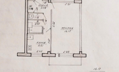 Купить 1-комнатную квартиру, Витебск, Чапаева, 31. Фото 20