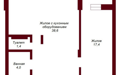Купить 2-комнатную квартиру, Брест, ул. Октябрьской революции, д. . Фото 11