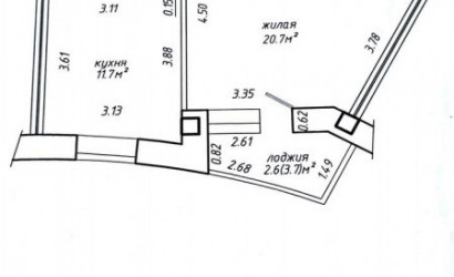 Купить 2-комнатную квартиру, Минск, Язепа Дроздовича, 6 (Ленинский район). Фото 35