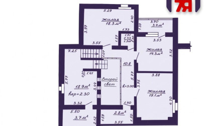  3-этаж.(306.7 м2), Солигорск(Забродская7)