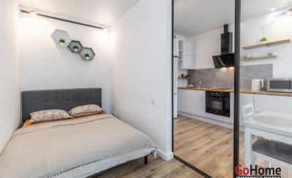 Снять 1-комнатную квартиру на сутки, Минск, ул. Николы Теслы, д. 8 (Октябрьский район). Фото 1