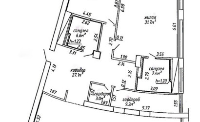 Купить 3-комнатную квартиру, Минск, Кальварийская, 16 (Фрунзенский район). Фото 22
