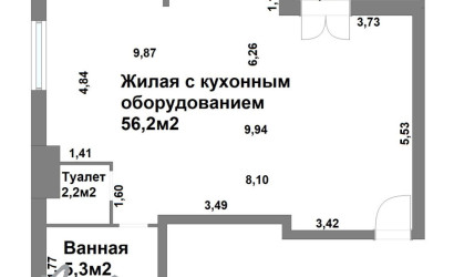 Купить 1-комнатную квартиру, Минск, Николы Теслы ул., 21 (Октябрьский район). Фото 14