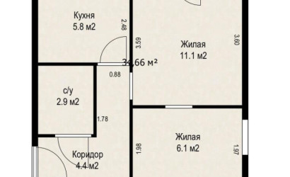Купить 1-комнатную квартиру, Минск, Тухачевского ул., 43 (Заводской район). Фото 24