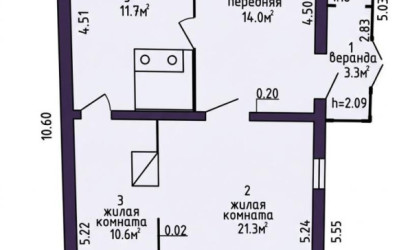 Купить дом, Зоренька, 23.38 соток. Фото 17
