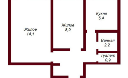 Купить 2-комнатную квартиру, Брест, ул. Янки Купалы, д. . Фото 10