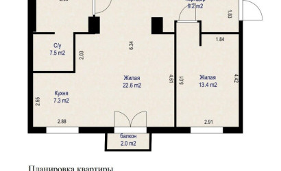 Купить 2-комнатную квартиру, Минск, Сурганова ул., 20(Первомайский район). Фото 30