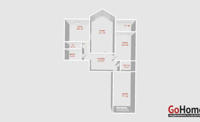 Купить 3-комнатную квартиру, Минск, Рафиева ул., 40 (Московский район). Фото 28