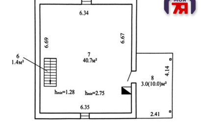Купить дом в деревне, Гранат, 13 соток. Фото 37