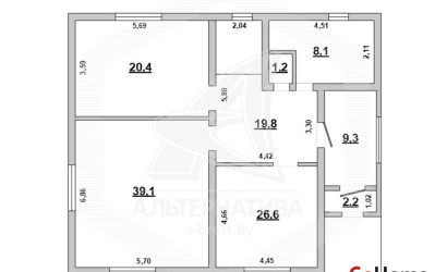 Купить дом, Чернавчицы, Чернавчицкий с/с, 18.72 соток. Фото 3