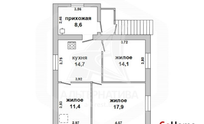 Купить дом, Брест, Вересковые, 10.01 соток. Фото 1