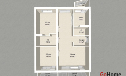 Купить 3-комнатную квартиру, Минск, Купалы ул., 7 (Ленинский район). Фото 33