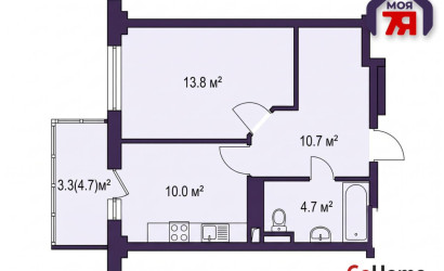 Купить 1-комнатную квартиру, Минск, Восточная ул., 125 (Советский район). Фото 22