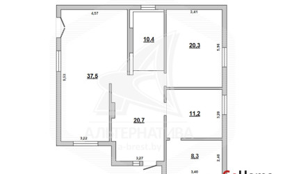 Купить дом, Брест, Гершоны, 10.8 соток. Фото 34