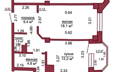 Купить 1-комнатную квартиру, Гродно, Поповича, 10. Фото 10