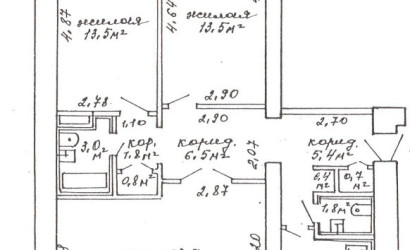 Купить 3-комнатную квартиру, Минск, Берестянская, 17 (Советский район). Фото 7