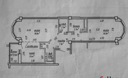 Купить 2-комнатную квартиру, Минск, Белинского ул. 54(Советский район). Фото 45