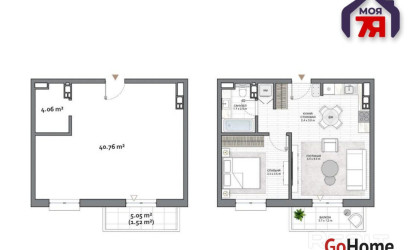 Купить 1-комнатную квартиру, Минск, Виталия Цвирко ул., 96 (Советский район). Фото 22