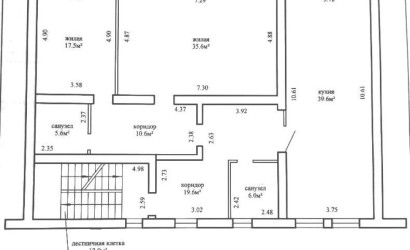 Купить 4-комнатную квартиру, Минск, Ермака ул. 9 (Центральный район). Фото 3