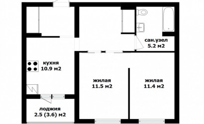 Купить 2-комнатную квартиру, Минск, Лобанка ул., 81 (Фрунзенский район). Фото 26