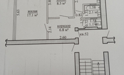 Купить 2-комнатную квартиру, Слоним, Красноармейская ул., 20. Фото 19