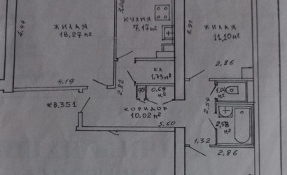 Снять 3-комнатную квартиру, Минск, ул. Мележа, д. (Советский район). Фото 16