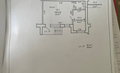 Продажа квартиры под офис, Брест, ул. Карбышева, д. 112 кв 37, 38 кв.м.. Фото 20