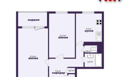 Купить 2-комнатную квартиру, Минск, Панченко ул., 14 (Фрунзенский район). Фото 21