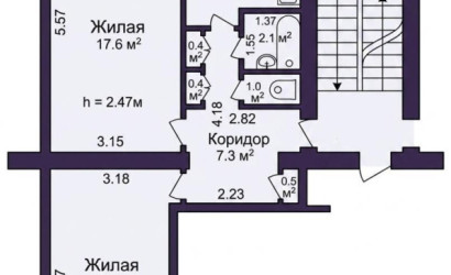 Купить 2-комнатную квартиру, Минск, Ташкентская ул., 18/4 (Заводской район). Фото 25
