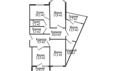 Купить 4-комнатную квартиру, Минск, Казимировская ул., 33(Фрунзенский район). Фото 1