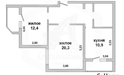 Купить 2-комнатную квартиру, Брест, Восток, ул. Васнецова. Фото 18