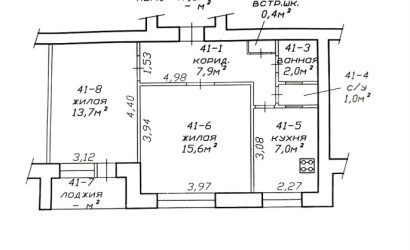 Купить 2-комнатную квартиру, Могилев, Непокорённых, 21. Фото 8