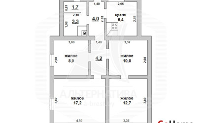 Купить дом, Кобрин, г. Кобрин, 6.01 соток. Фото 1