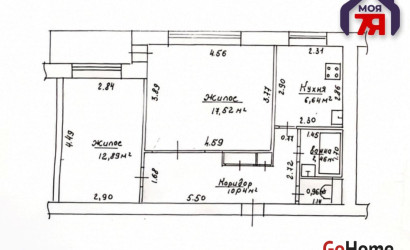 Купить 2-комнатную квартиру, Молодечно, Великий Гостинец ул., 111. Фото 13
