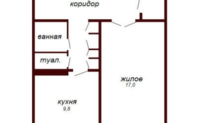 Купить 1-комнатную квартиру, Брест, ул. Пушкинская, д. . Фото 11