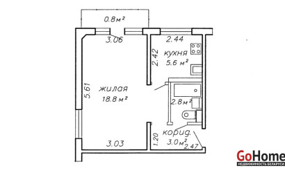 Купить 1-комнатную квартиру, Минск, ул. Ванеева, д. 22 (Партизанский район). Фото 2