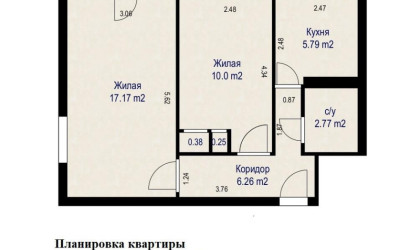 Купить 2-комнатную квартиру, Минск, Кедышко ул., 15(Первомайский район). Фото 20