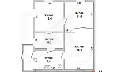 Купить дом, Брест, Речица, 9.1 соток. Фото 1