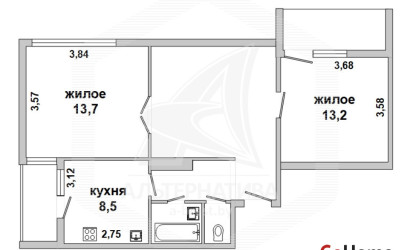Купить 2-комнатную квартиру, Брест, Восток, ул. Московская. Фото 1