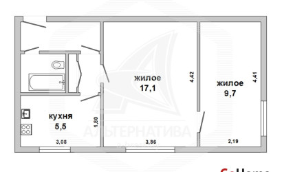 Купить 2-комнатную квартиру, Чернавчицы, , . Фото 1