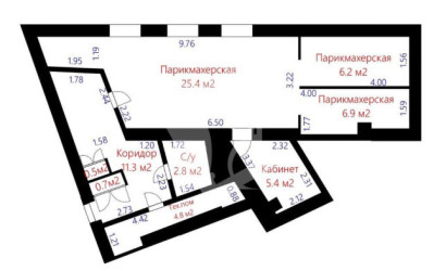 Продажа помещения, Минск, Гая ул., 4/1,  64 кв.м.. Фото 17