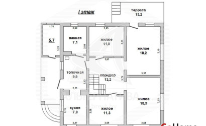 Купить дом, Тельмы-1, Тельминский с/с, 9.86 соток. Фото 1