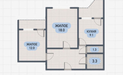 Купить 2-комнатную квартиру, Брест, Махновича ул., 23. Фото 2