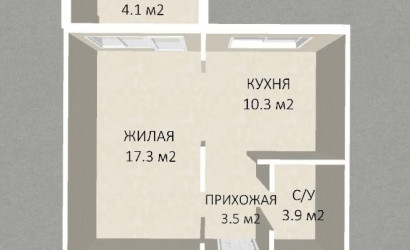 Купить 1-комнатную квартиру, Копище, Небесная ул., 5. Фото 33